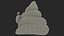 3D Poop Emoji Smiling Set model