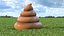 3D Poop Emoji Smiling Set model