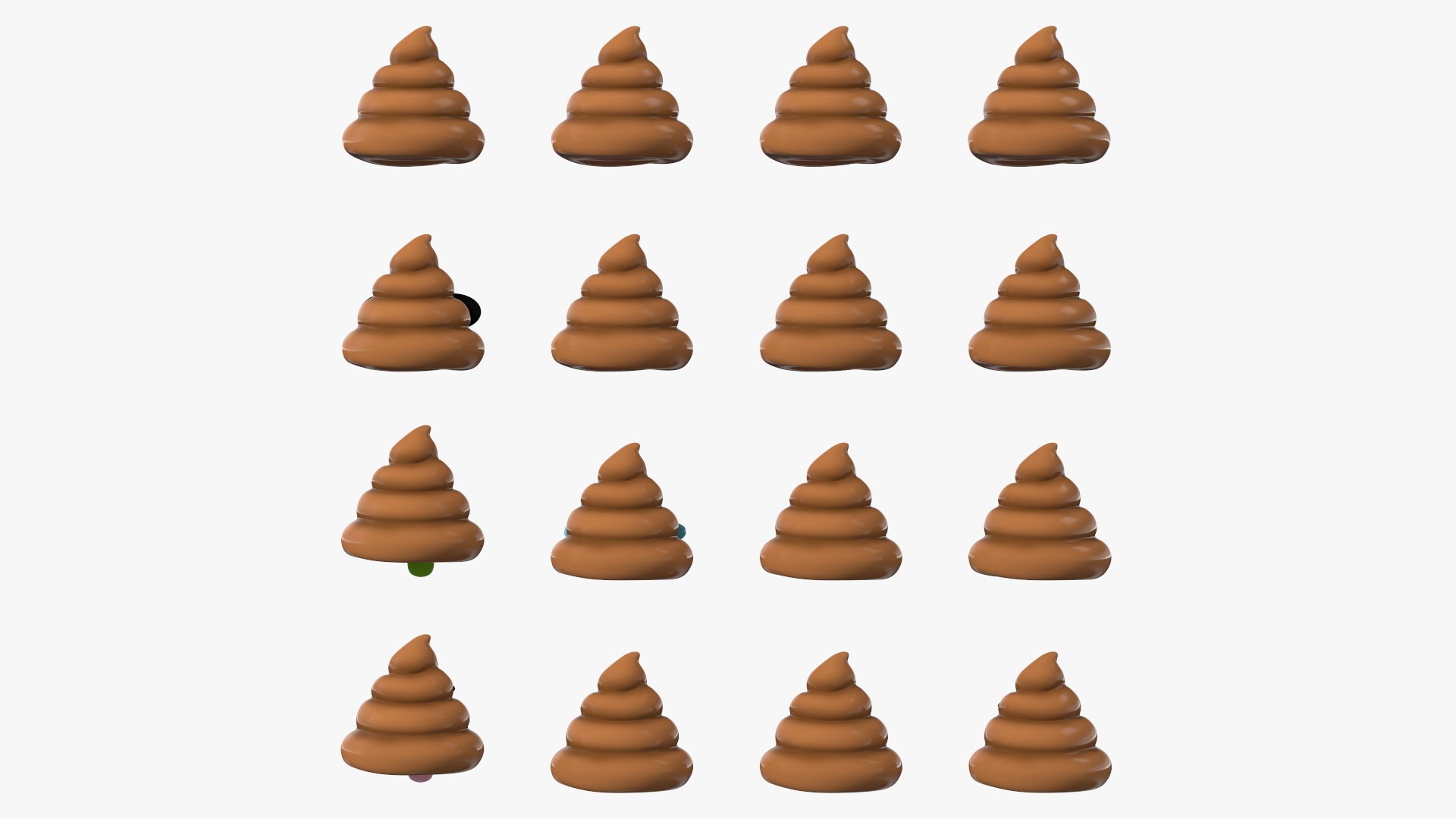 3D Poop Emoji Smiling Set model https://p.turbosquid.com/ts-thumb/Pq/ey7vd6/bv/poopemojismilingset3dsmodel002/jpg/1635426697/1920x1080/fit_q87/a1297ff81b8c98f6b1ddcfd3339f42e969fa7e91/poopemojismilingset3dsmodel002.jpg