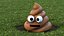 3D Poop Emoji Smiling Set model