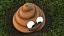 3D Poop Emoji Smiling Set model