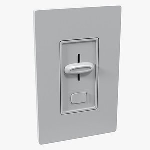 dimmer switch generic 3d model