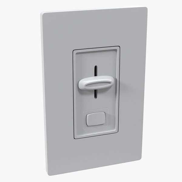 dimmer switch generic 3d model