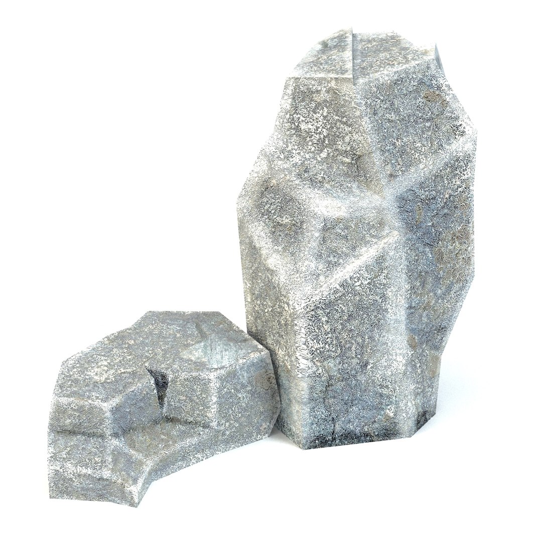 3D Model Stones Pack - TurboSquid 1621503