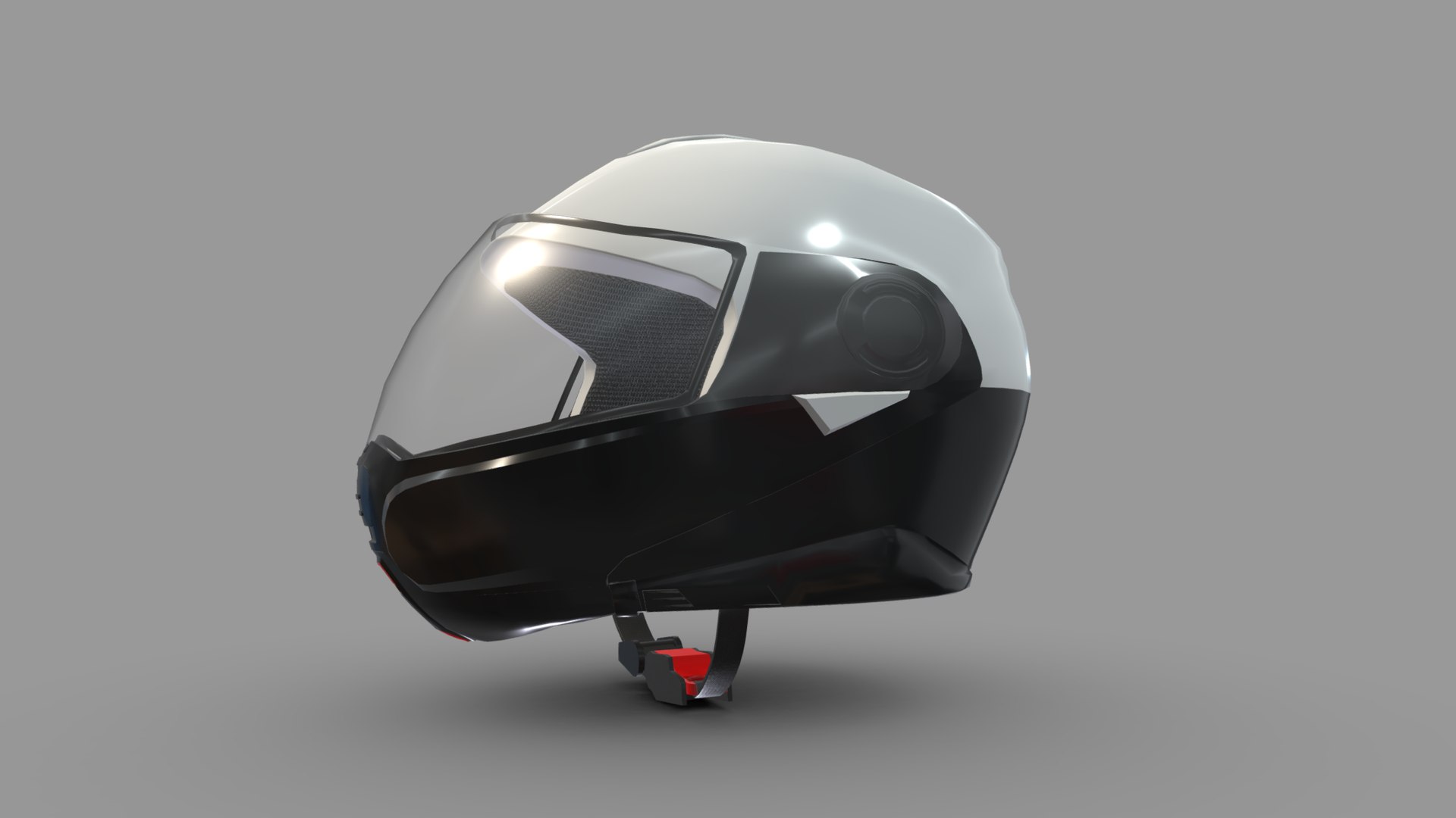 3D Motorcycle Helmet Low Poly PBR Realistic - TurboSquid 1930528