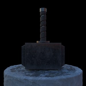 hammer god 3D model