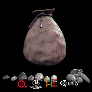 3D model ue4 unity metallic