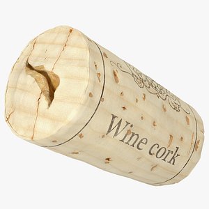3D model Wine Bottle Cork