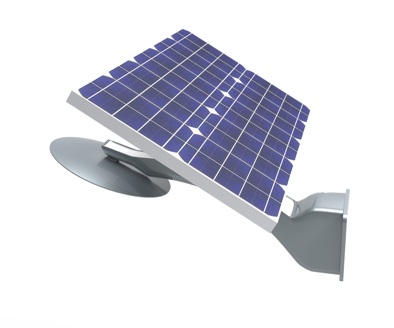 Solar Flood Light 3D Model - TurboSquid 1547676