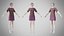 Dress 46 Silent Maroon