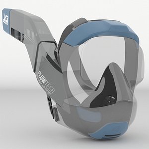 3D V3 Face Snorkel Mask Sea Glass