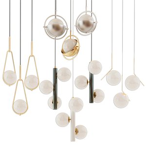 3D modern lamps lampatron romatti
