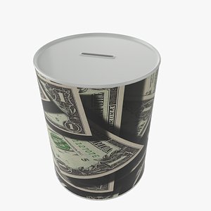 Dollar Money Box Tin
