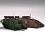 Britânico Mark V Tank
