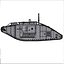 Britânico Mark V Tank