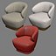 Chaise pivotante Lambert BAU3103C
