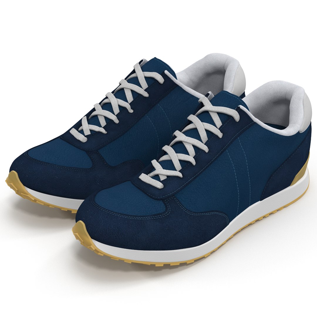 Sneakers 3 3D model preview
