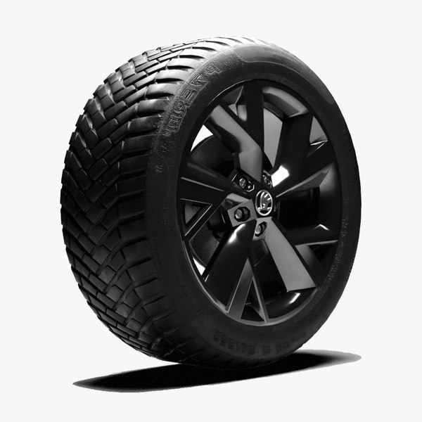 3D модель АвтомобильSkodaKodiaq Колесо с ободом - TurboSquid 2146062