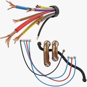 Hanging Wires and Pipes Collection V1