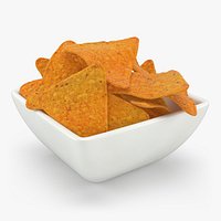 Nacho Cheese Doritos Chips Plate