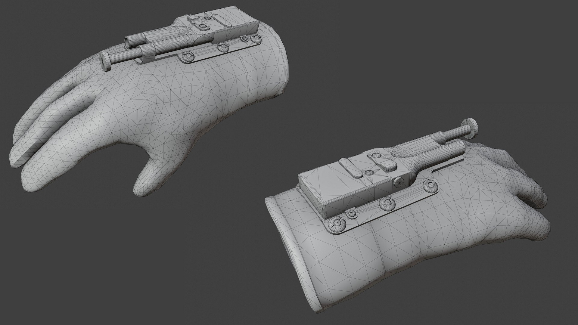 3D Sedgley OSS Fist Gun - TurboSquid 2211929