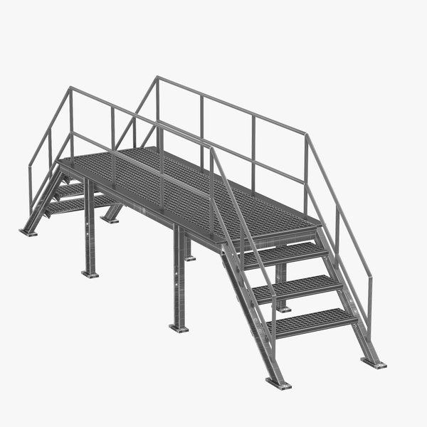 Rolling ladder 3D model TurboSquid 1968654