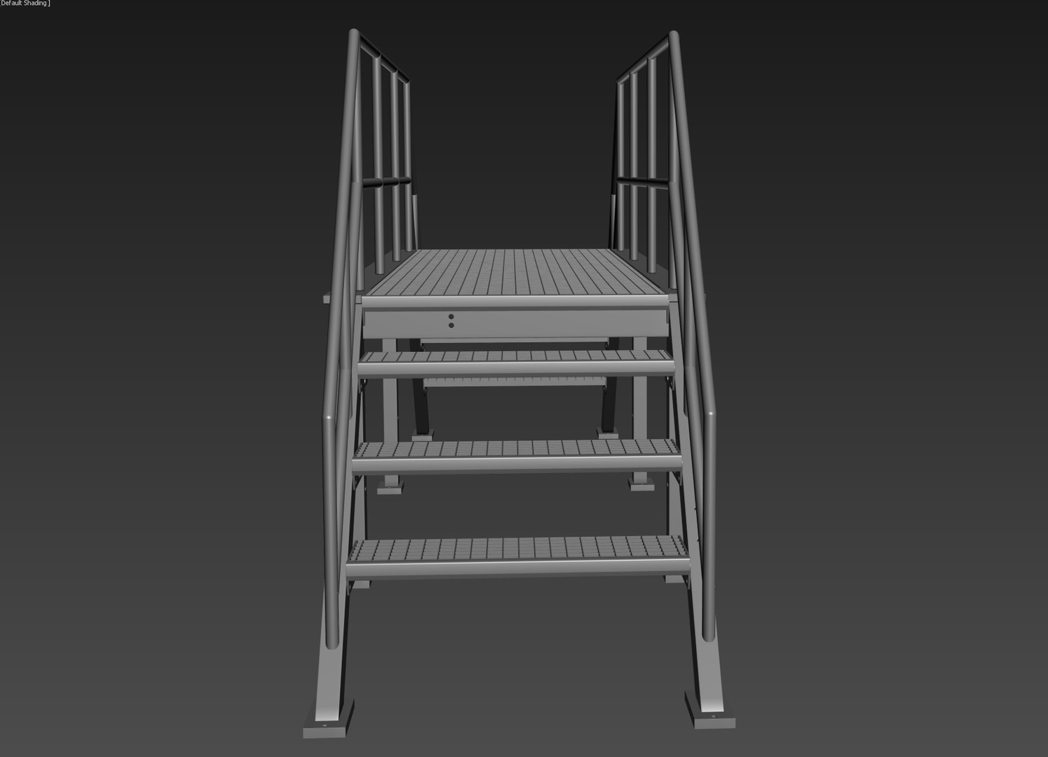 Rolling ladder 3D model TurboSquid 1968654