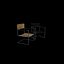 Modelo 3D de silla voladiza