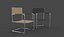 Modelo 3D de silla voladiza