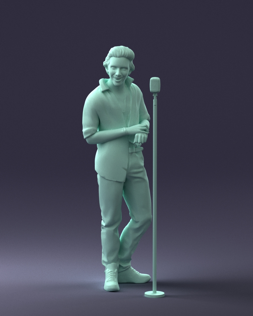 Retro Singer 3D - TurboSquid 1458301