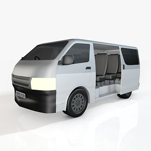3D Passenger van matatu