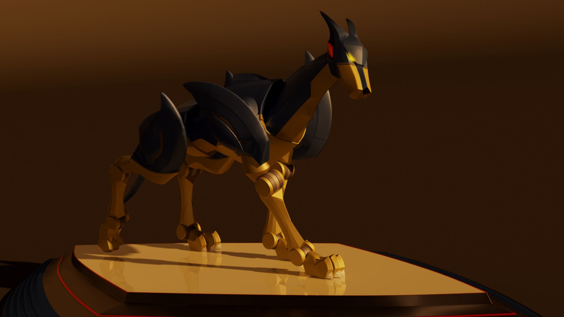 Kyashan FLENDER Model TurboSquid 2143005