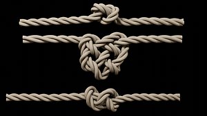 rope knots model