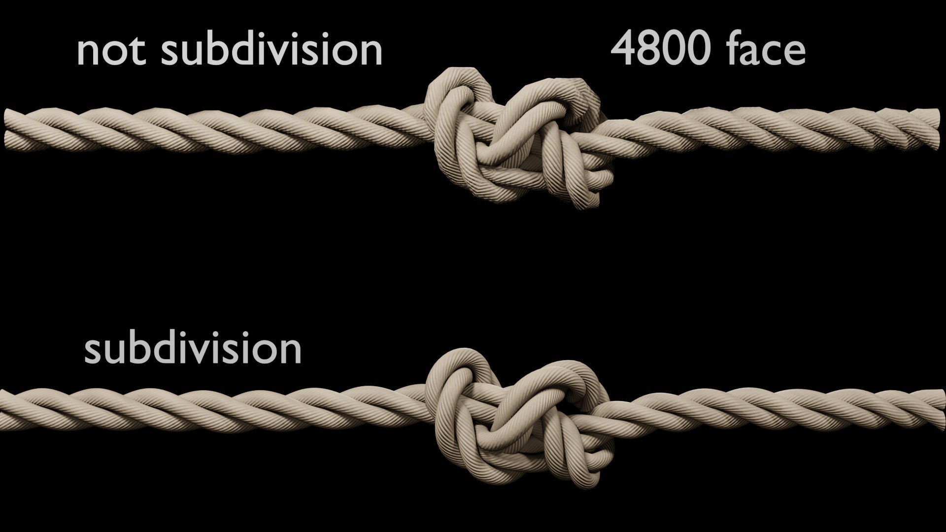 Rope Knots Model - TurboSquid 1587861