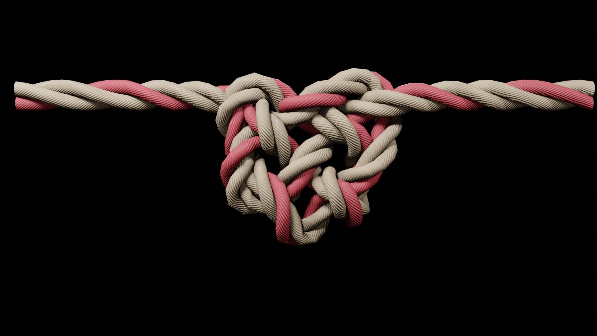 Rope Knots Model TurboSquid 1587861