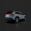 Véhicule SUV compact modèle 3D Toyota RAV4