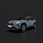 Véhicule SUV compact modèle 3D Toyota RAV4