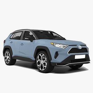 Toyota RAV4 3D Model Compact SUV Vehicle 3D model
