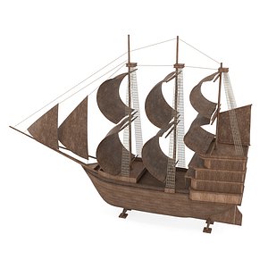 3D SHIP MODEL model
