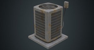 air conditioner 3b 3D model