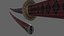 katana japan japanese 3D model