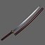 katana japan japanese 3D model