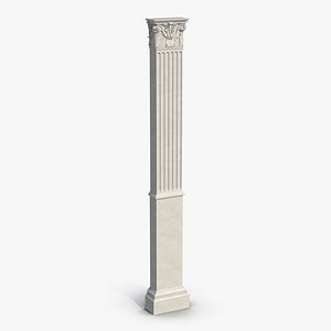 Column Corinthian Greco Roman 3