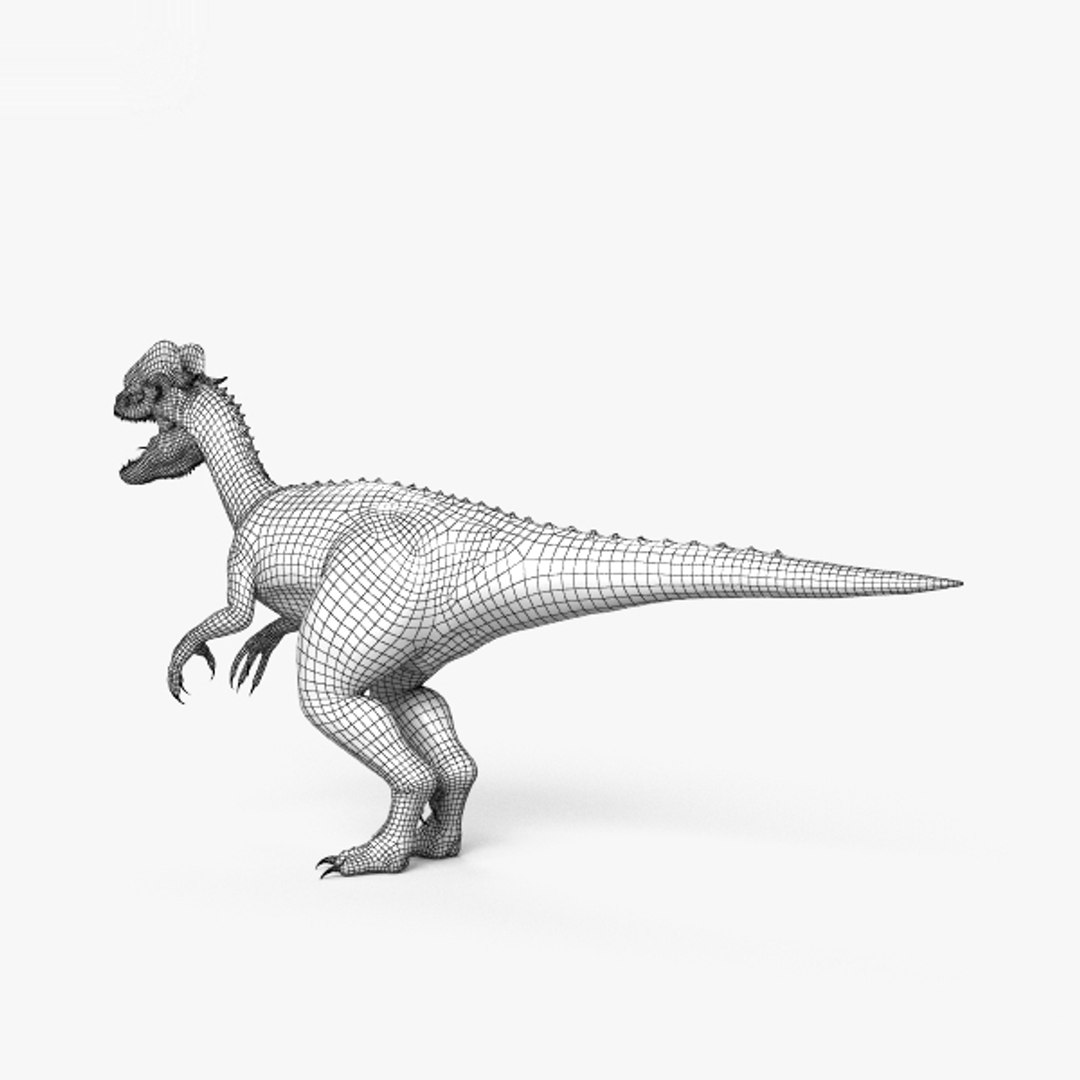 Dilophosaurus Dinosaurs 3D Model - TurboSquid 1492305