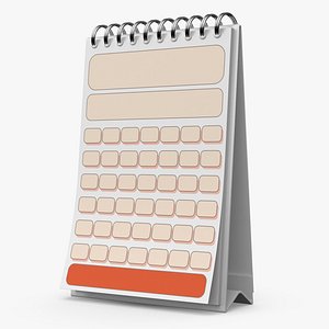 Calendar 12v PBR 3D