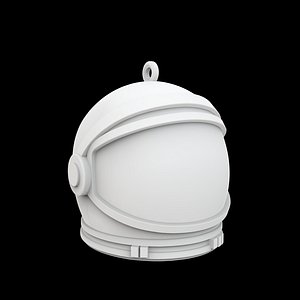Astronaut Keychain 3D Print Model model