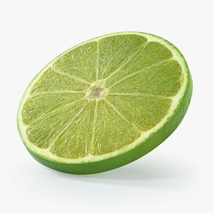 Lime Slice 2 3D