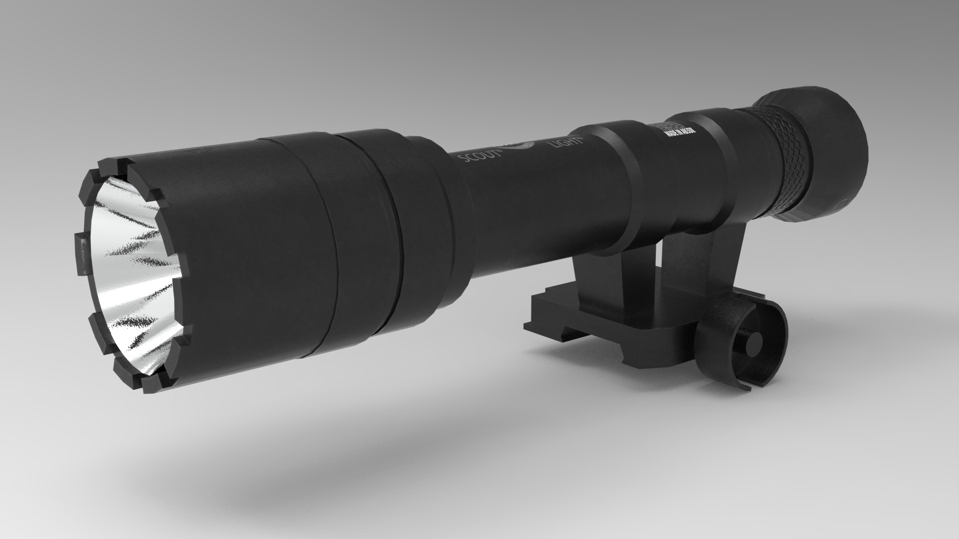 Surefire M600 Ultra Scout 3D Model - TurboSquid 1817832