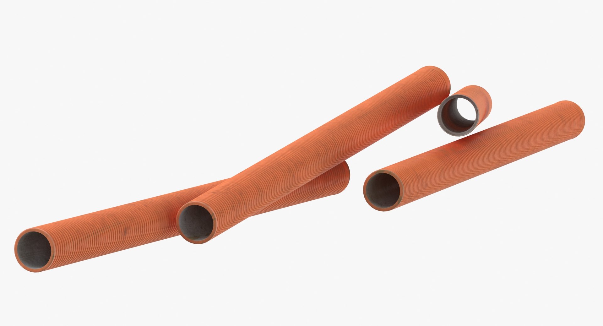3D Pipes PVC Pile Small Medium and Large1 model - TurboSquid 2031963