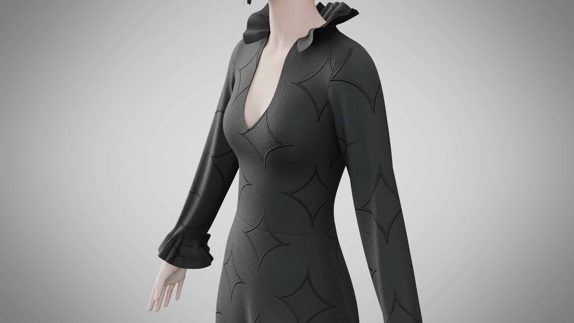 Dress 29 Charleston Green With Design 3D model https://p.turbosquid.com/ts-thumb/Pr/lnBoO8/2O/4/jpg/1762777826/1920x1080/fit_q87/ca752d4fc748891fcd9a0544778f2f929d19fda9/4.jpg
